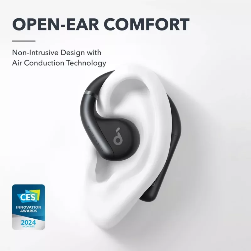 ANKER Earbuds - Soundcore Aerofit Pro - μαύρο