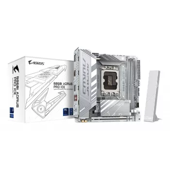 Μητρική GIGABYTE B860I AORUS PRO ICE, Intel B860, LGA 1851, Mini-ITX