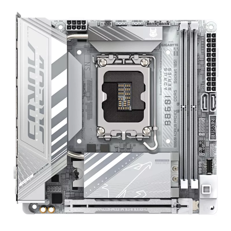 Μητρική GIGABYTE B860I AORUS PRO ICE, Intel B860, LGA 1851, Mini-ITX
