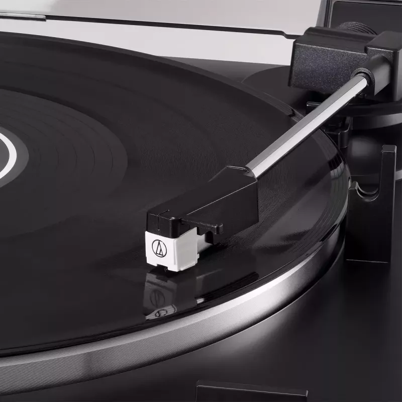 Πικάπ με ιμάντα Audio-Technica AT-LP60X πλήρως αυτόματο μαύρο
