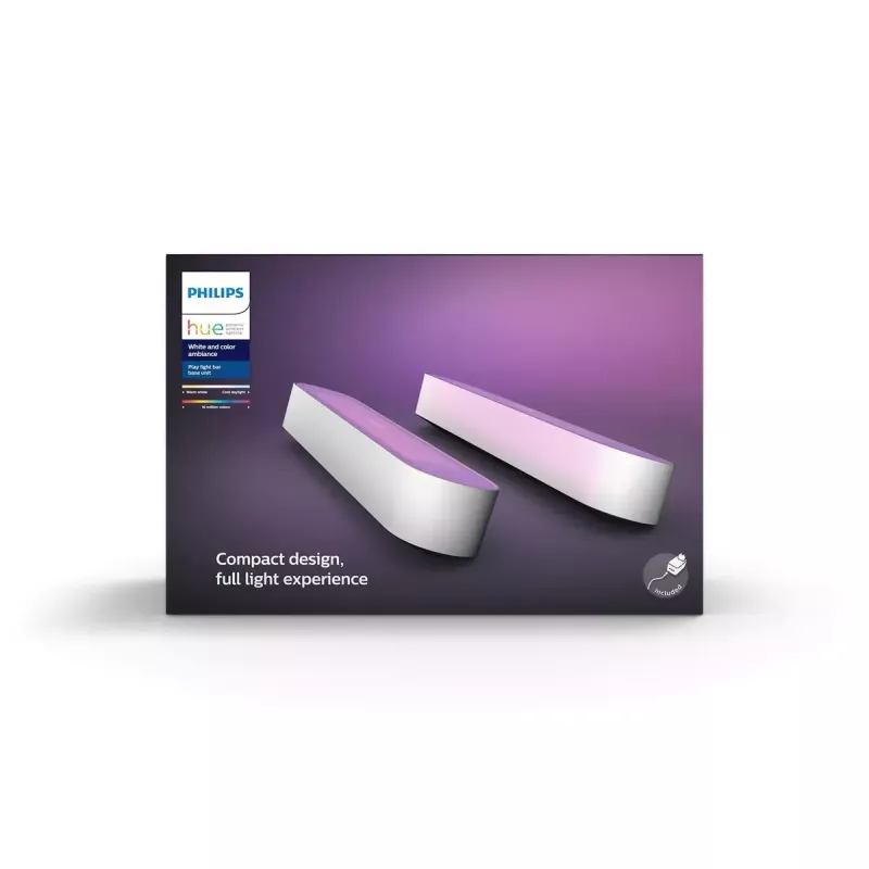Philips Hue White and Colour Ambience Play Light Bar διπλή συσκευασία