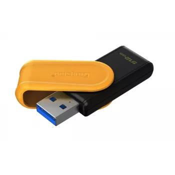 Kingston Technology DataTraveler 512GB Φορητό USB 3.2 Gen 1 Exodia S (μαύρο/κίτρινο)