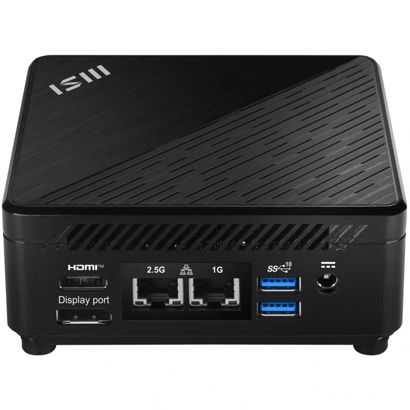 MSI Cubi 5 12M-001BEU 0,66L Mini-PC Μαύρο i7-1255U Intel SoC