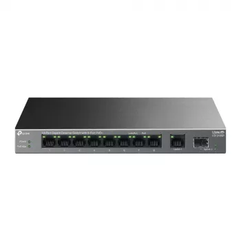 Μη διαχειριζόμενος διακόπτης TP-LINK LS1210GP 10-Port Gigabit, 8× PoE+ (61 W συνολικά), 1× SFP, 9× RJ‑45 Gigabit