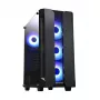 Κουτί PC CHIEFTEC GS-01B-OP Tower Μαύρο – σκληρυμένο γυαλί, Ανεμιστήρας RGB, υποστηρίζει ATX/Micro-ATX, GPU έως 320 mm