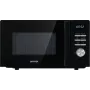 Φούρνος μικροκυμάτων με γκριλ Gorenje MO20A4BH — 20 L, 800 W, μαύρο, 5 βαθμίδες ισχύος