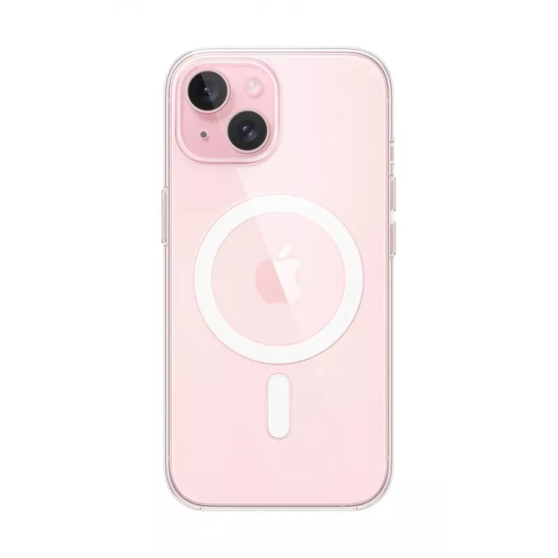 Θήκη Apple iPhone 15 Clear Case με MagSafe