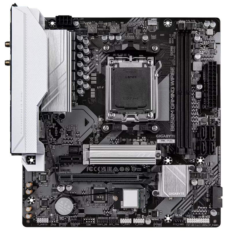 Μητρική κάρτα GIGABYTE B650M GAMING WIFI6E, AMD B650, Socket AM5, Micro ATX
