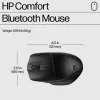 HP 480 Comfort Bluetooth Mouse, Δεξιόχειρας, Bluetooth, 4000 DPI, Μαύρο