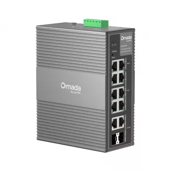 TP-Link Omada 10-Port Gigabit Industrial Easy Managed Switch με 6-Port PoE+ και 2-Port PoE++