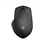 HP 285 αθόρυβο ασύρματο ποντίκι, αμφιδέξιο, οπτικό, RF Wireless, 1200 DPI, μαύρο
