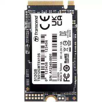 Μονάδα SSD Transcend 512 GB M.2 PCI Express 4.0 NVMe 3D NAND TS512GMTE410S