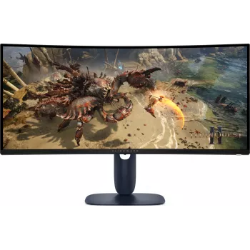 Alienware AW3425DWM 34 inch Curved VA Gaming-Monitor, 3440 x 1440 WQHD, 180 Hz, Μαύρο