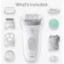 Braun Silk-épil 7 7-081 Αποτριχωτική μηχανή 40 τσιμπιδάκια Λευκή