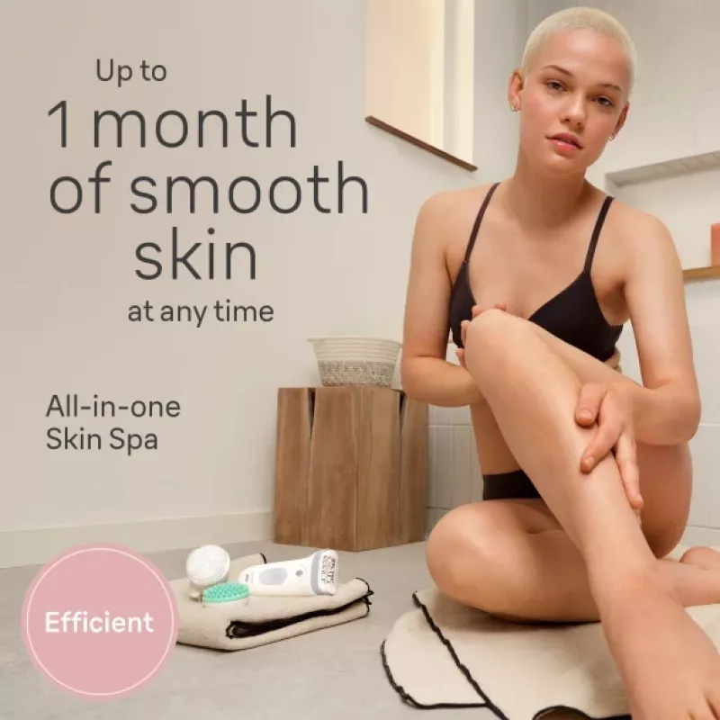 Braun Silk-épil 7 7-081 Αποτριχωτική μηχανή 40 τσιμπιδάκια Λευκή