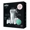 Braun Silk-épil 7 7-081 Αποτριχωτική μηχανή 40 τσιμπιδάκια Λευκή