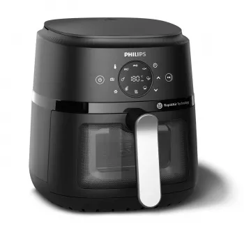 Philips 2000 series NA221/00 Φριτέζα Ατομική 4,2 L Αυτόνομη 1500 W Φριτέζα αέρα Μαύρο, Ασημί