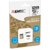 EMTEC Κάρτα Micro SD SDXC Κλάση 10 Χρυσό + 128GB