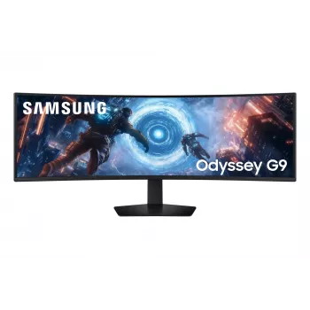 Samsung G91F Οθόνη υπολογιστή 124,5 cm (49 ίντσες) 5120 x 1440 Pixel Dual QHD LCD Μαύρο