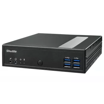 Shuttle XPC slim Barebone DL30N, Intel N100, 1x DDR5, 2x LAN (2x 2.5Gbit), 2xCOM, 1xHDMI, 1xDP, 1x VGA, αθόρυβο, 24/7 συνεχής λειτουργία
