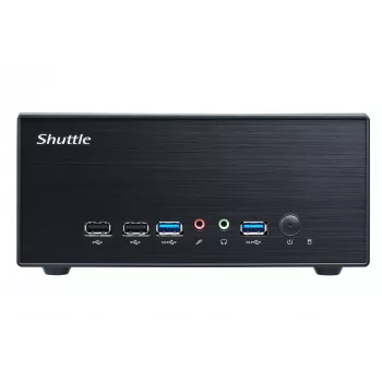 Shuttle XPC slim Barebone XH610G2 - S1700, Intel H610, 1xDP, 2xHDMI, 2 PCIe υποδοχές (1x 16X & 1x X1), 2x Intel LAN (1G + 2.5G), 8x USB, 1x 2,5 ίντσες, 3x M.2, 24/7 συνεχής λειτουργία