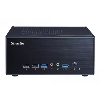 Shuttle XPC slim Barebone XH610G2 - S1700, Intel H610, 1xDP, 2xHDMI, 2 PCIe υποδοχές (1x 16X & 1x X1), 2x Intel LAN (1G + 2.5G), 8x USB, 1x 2,5 ίντσες, 3x M.2, 24/7 συνεχής λειτουργία