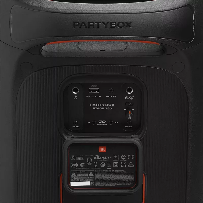 JBL PartyBox STAGE 320 Ηχείο πάρτι Μαύρο 240 W