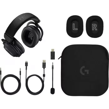 LOGITECH Pro X 2 Lightspeed ασύρματα ακουστικά gaming - μαύρο