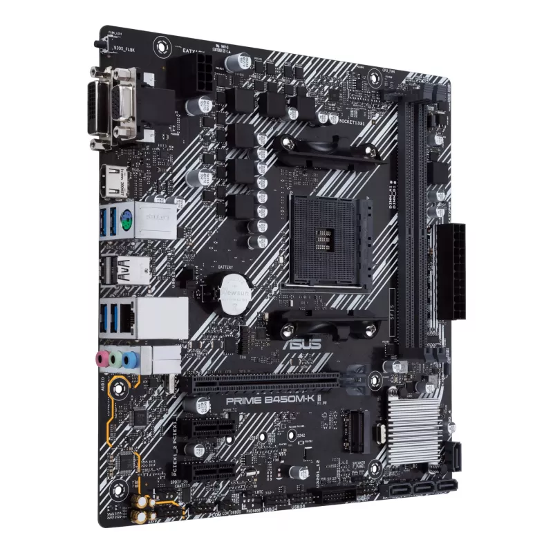 ASUS Prime B450M-K II AMD B450 Υποδοχή AM4 micro ATX