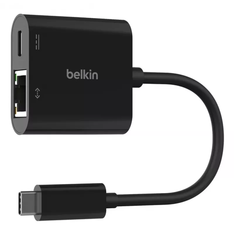 BELKIN USB-C σε Ethernet + προσαρμογέας φόρτισης 100 W PD