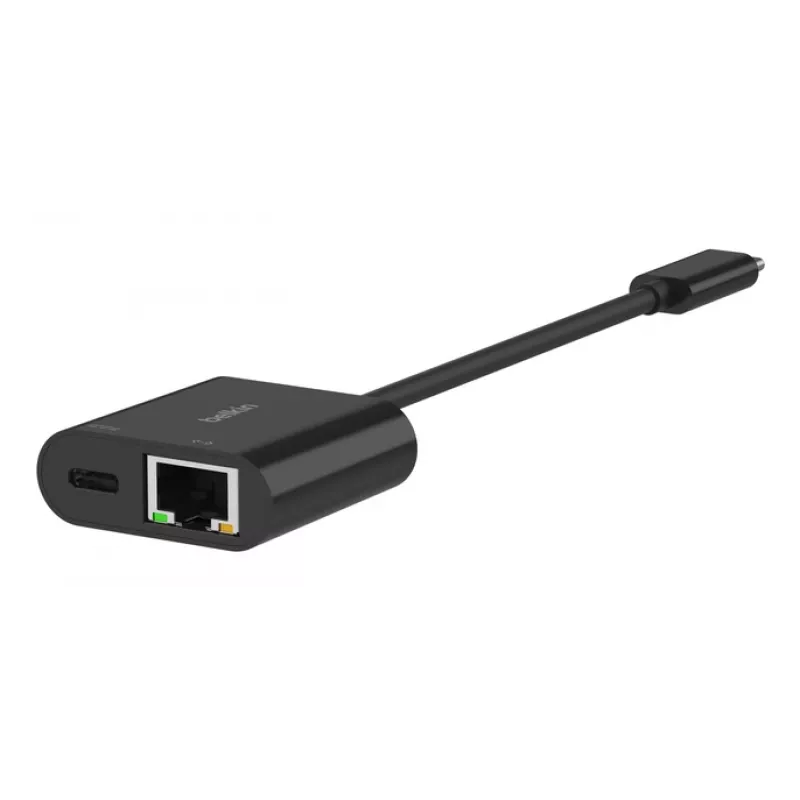 BELKIN USB-C σε Ethernet + προσαρμογέας φόρτισης 100 W PD