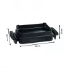 Tefal XA7278 Ταψί ψησίματος/φόρμα Grill Ορθογώνιο OptiGrill+ XL