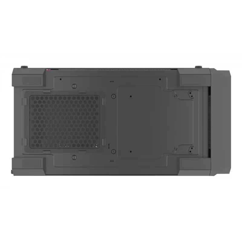 GENESIS Irid 505 ARGB Midi Tower Μαύρο, Διαφανές