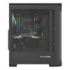GENESIS Irid 505 ARGB Midi Tower Μαύρο, Διαφανές