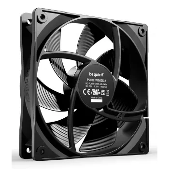be quiet Pure Wings 3 120mm PWM Ανεμιστήρας κουτιού υπολογιστή 12 cm μαύρο 1 τεμ.