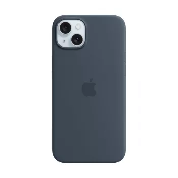 Apple Silikon Case με MagSafe για iPhone 15 Plus – Storm Blue
