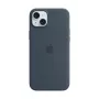 Apple Silikon Case με MagSafe για iPhone 15 Plus – Storm Blue