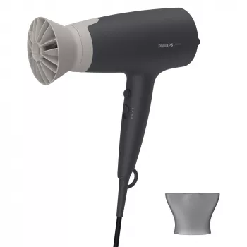 Στεγνωτήρας μαλλιών Philips 3000 series BHD351/10 — 2100 W, ιονικός, 6 βαθμίδες θερμότητας/6 ταχύτητες, κρύος αέρας, Ακροφύσιο styling