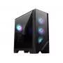 MSI MAG FORGE 321R AIRFLOW Κουτί υπολογιστή Midi Tower Μαύρο, Διαφανές