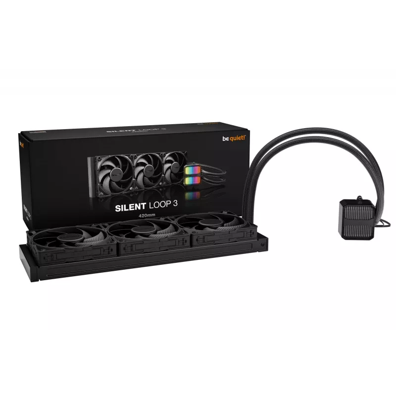 be quiet Silent Loop 3 420 mm Επεξεργαστής All-in-One Υδρόψυξη 14 cm Μαύρο 1 τεμ.