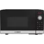 Bosch Serie 2 FFL023MS2 Φούρνος μικροκυμάτων Μαύρο, Ανοξείδωτο χάλυβας Απλός φούρνος μικροκυμάτων Πάγκος 20 L 800 W