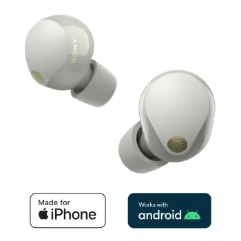 Sony WF-1000XM5 Headset Ασύρματο In-Ear Κλήσεις/Μουσική Bluetooth Ασημί