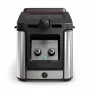 Tefal Clear Duo FR600D10 φριτέζα, 3,5 l, 2000 W, ανοξείδωτο ατσάλι/μαύρο