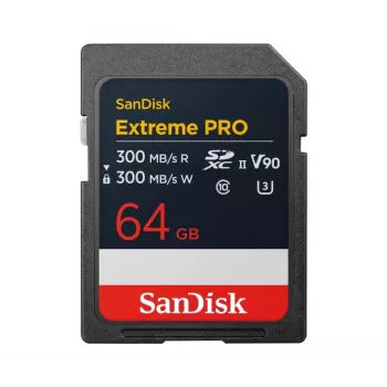 Μνήμη flash SanDisk Extreme PRO 64 GB UHS-II SDSDXDM-064G-GN4IN