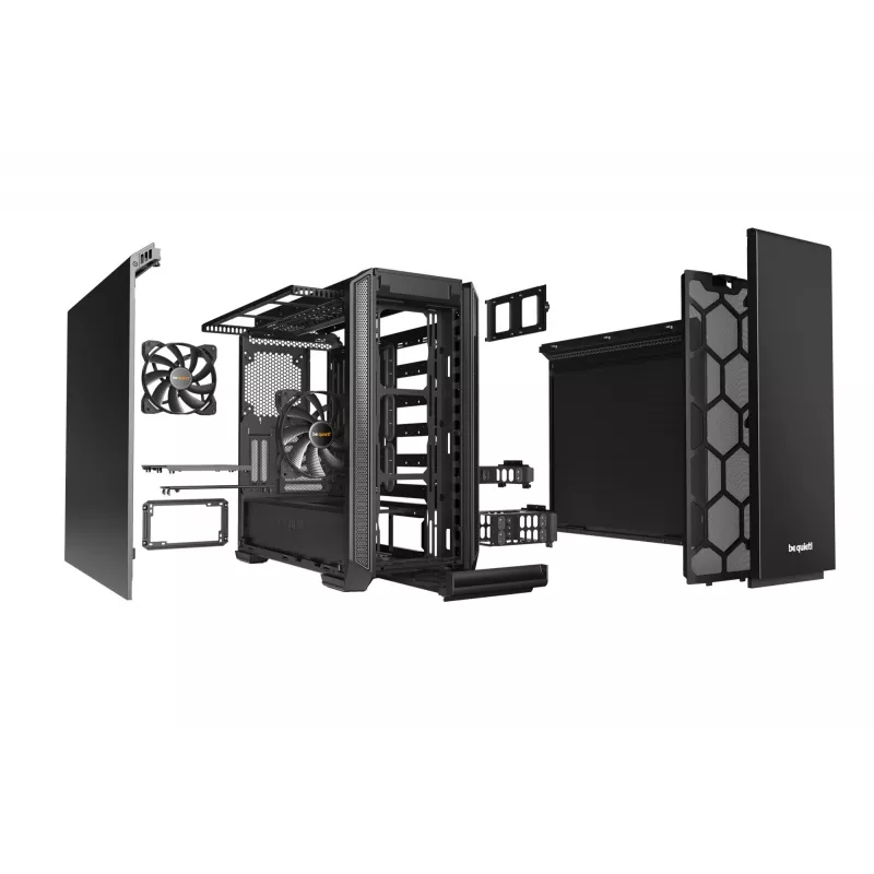 Κουτί υπολογιστή be quiet! Silent Base 601 Midi Tower Μαύρο