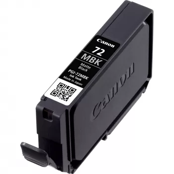 Canon PGI-72MBK Μαύρο ματ Μελανοδοχείο, Τυπική διάρκεια, Μαύρο ματ, Χρωστική μελάνη, 1 τεμ., 1640 σελίδες