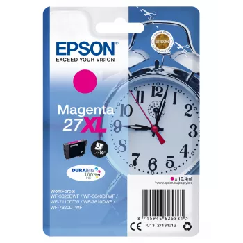 Epson Ξυπνητήρι Singlepack Magenta 27XL DURABrite Ultra Μελάνη