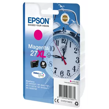 Epson Ξυπνητήρι Singlepack Magenta 27XL DURABrite Ultra Μελάνη