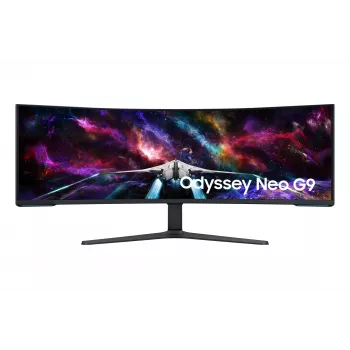Samsung G95NC Οθόνη υπολογιστή 144,8 cm (57 ίντσες) 7680 x 2160 Pixel Dual UHD LED Μαύρο, Λευκό
