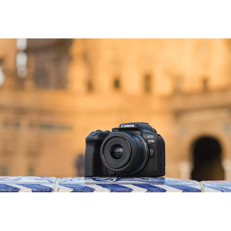Canon EOS R10 + RF-S 18-150mm IS STM MILC 24.2 MP CMOS 6000 x 4000 Pixel Μαύρο